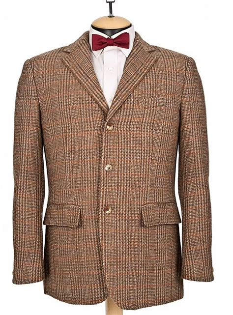 dr who tweed jacket replica|shetland tweed jacket.